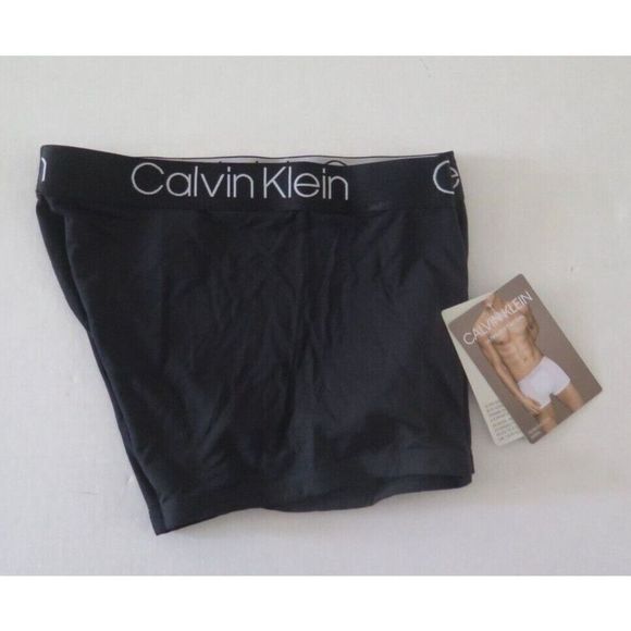 Calvin Klein NB1796 001 Men's Size Small Black, Ultra-Soft Modal Boxer Briefs - Picture 5 of 5